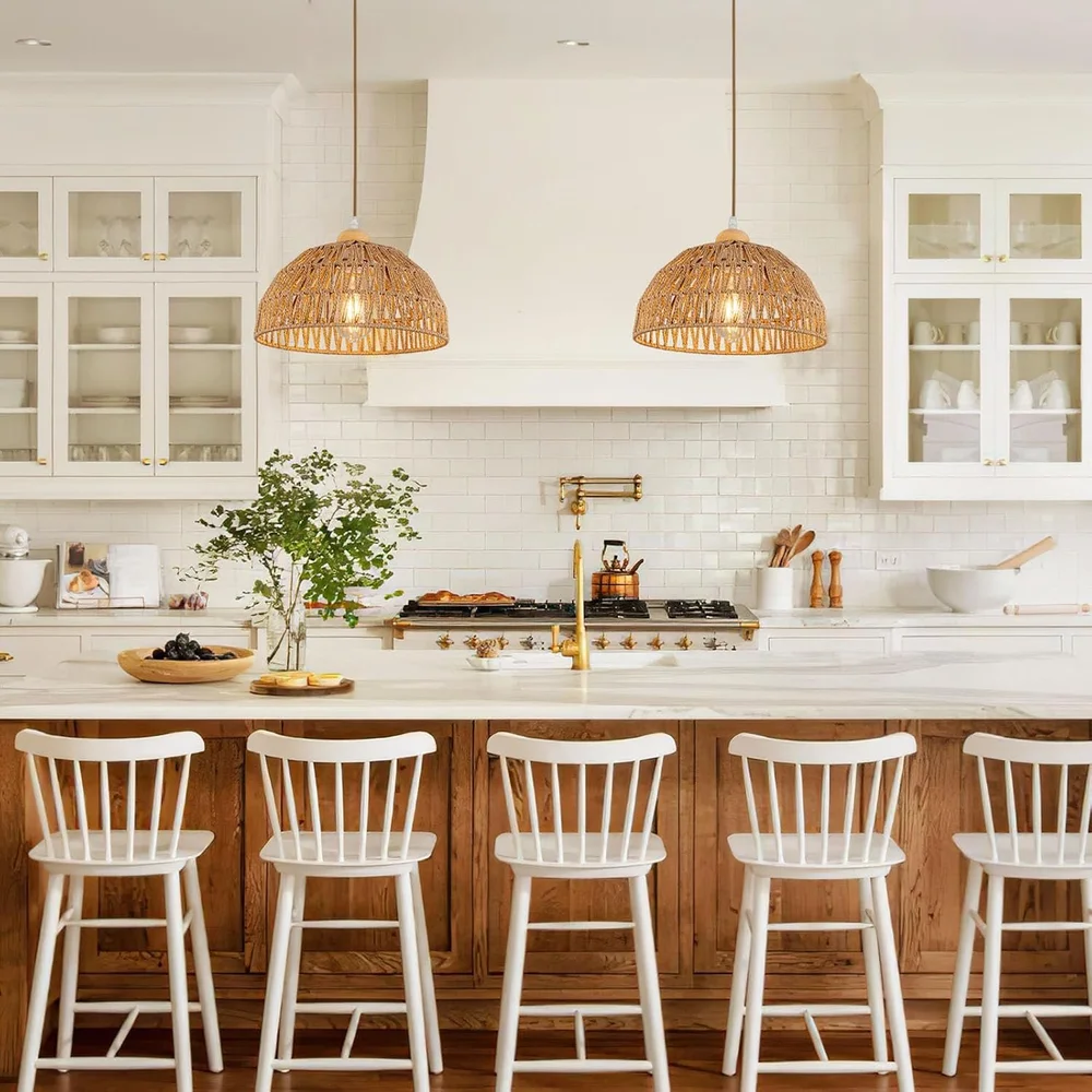 Rattan Hanging Chandelier | $46