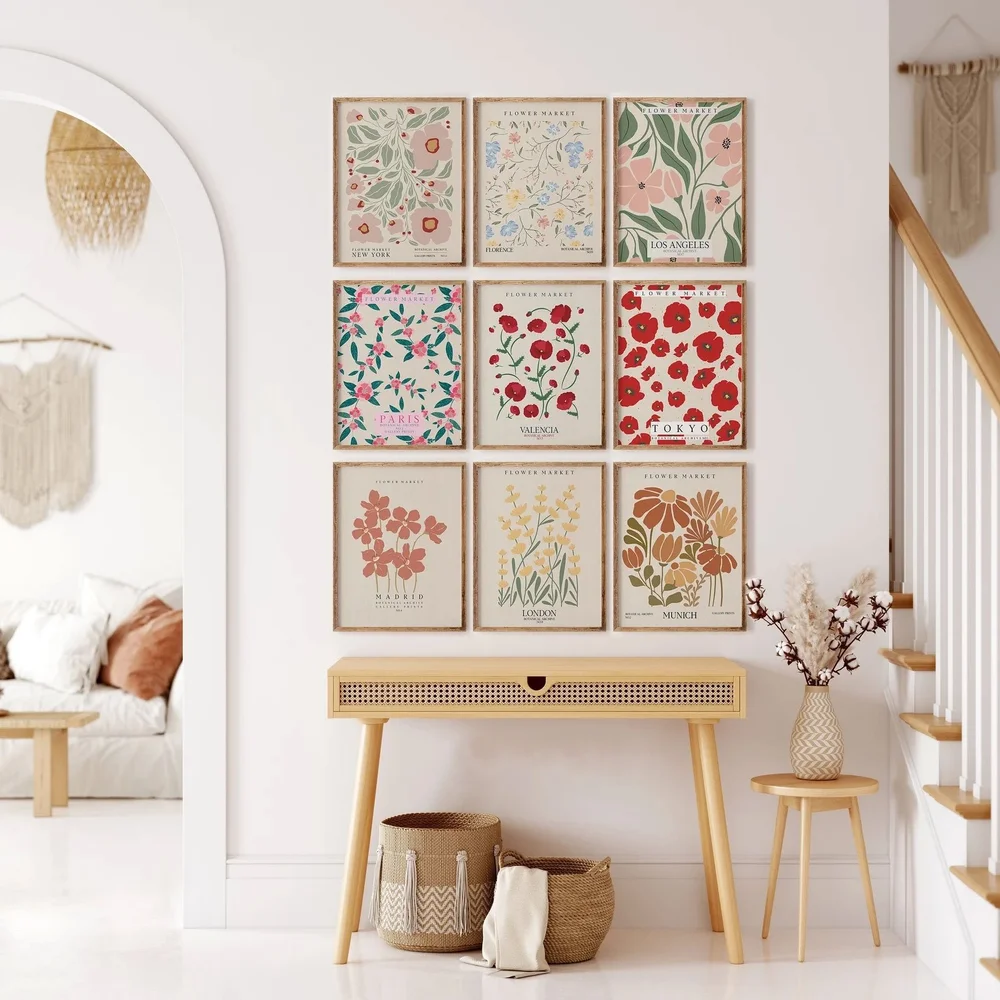 Digital Flower Print Set | $6