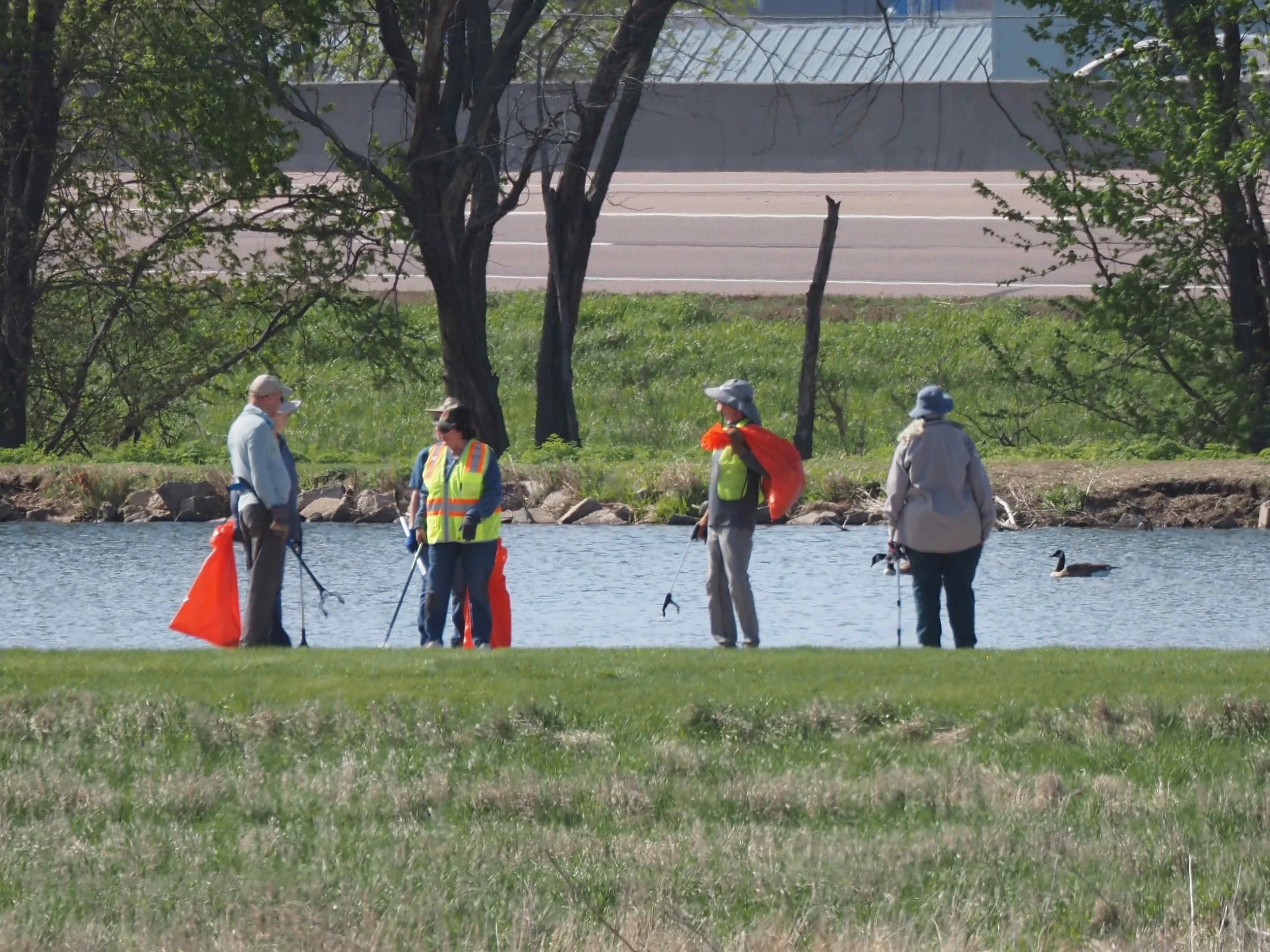 Trash Clean-up Day at Prairie Park