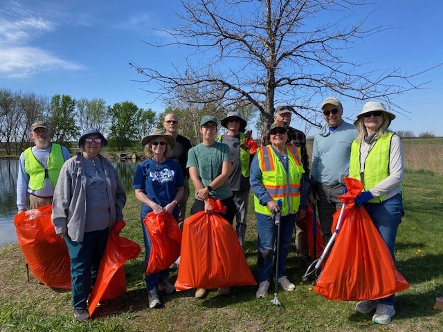 Trash Clean-up at Prairie Park