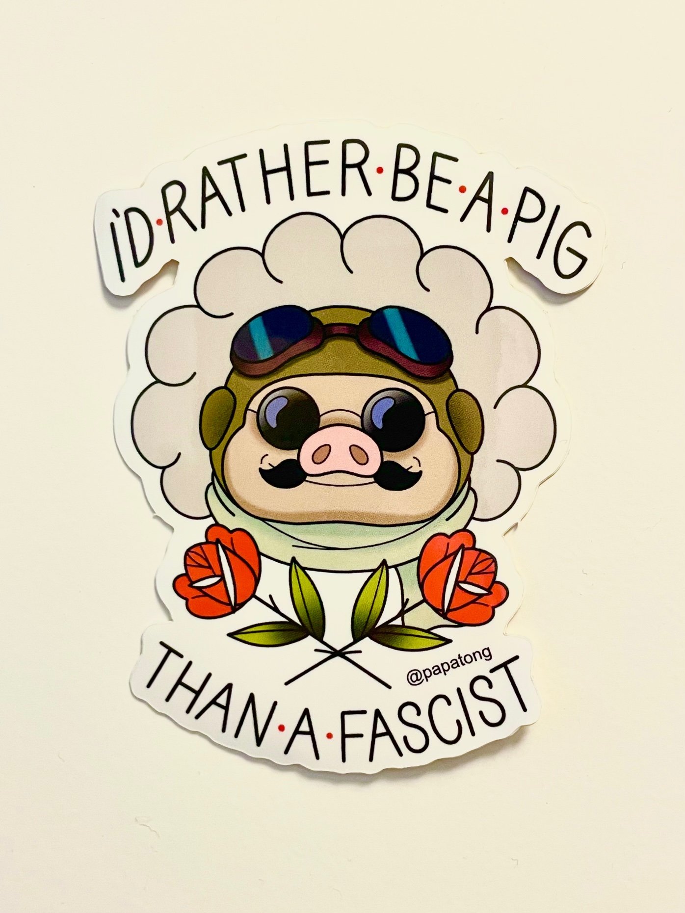Porco Rosso Sticker