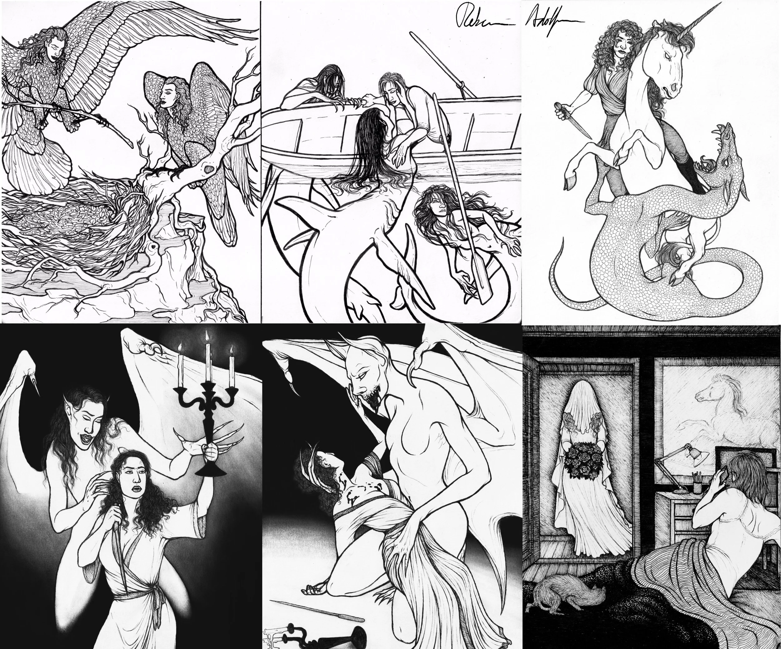 Prompts 5, 7, 28, 26, 24, & 22