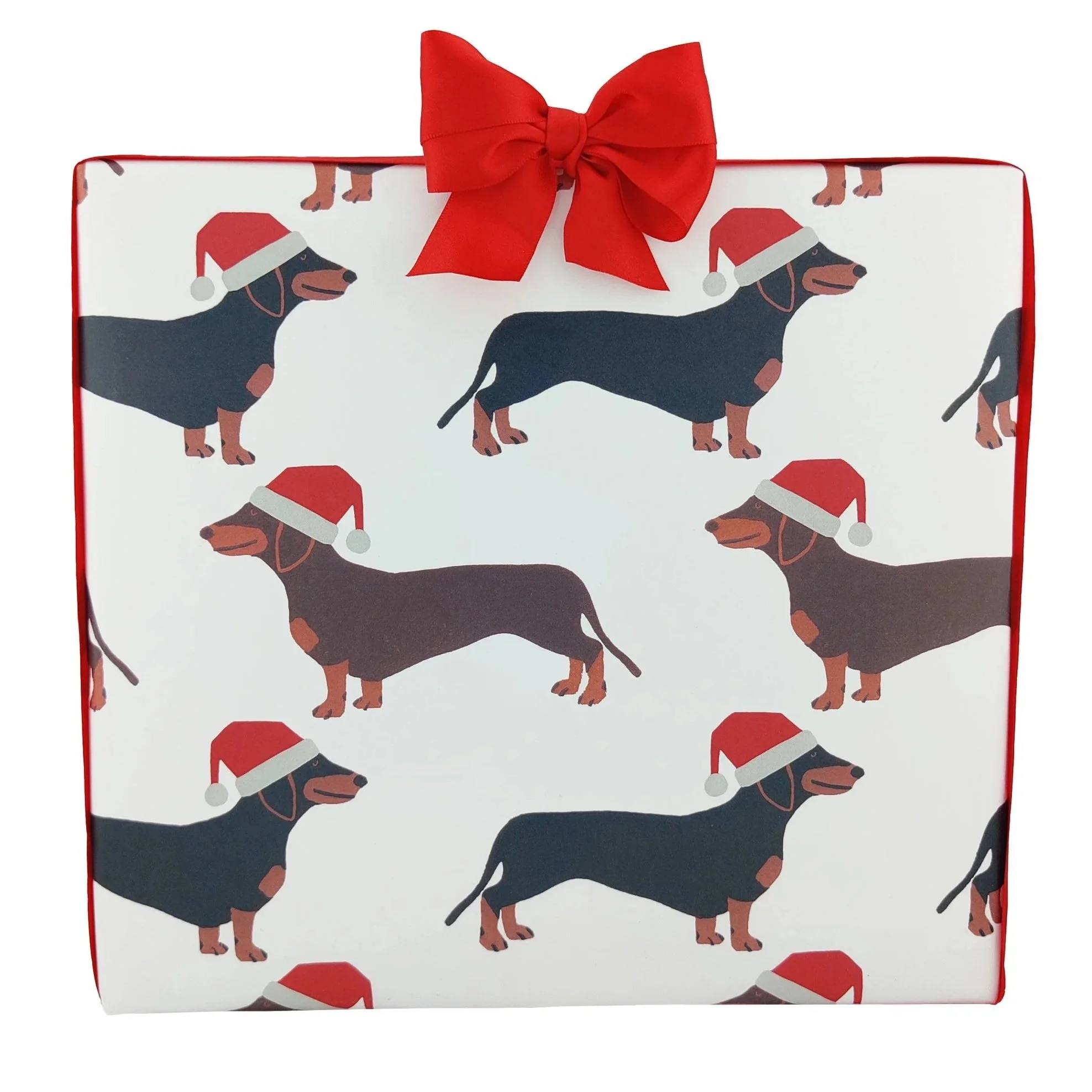 Christmas Sausage Dog Wrapping Paper