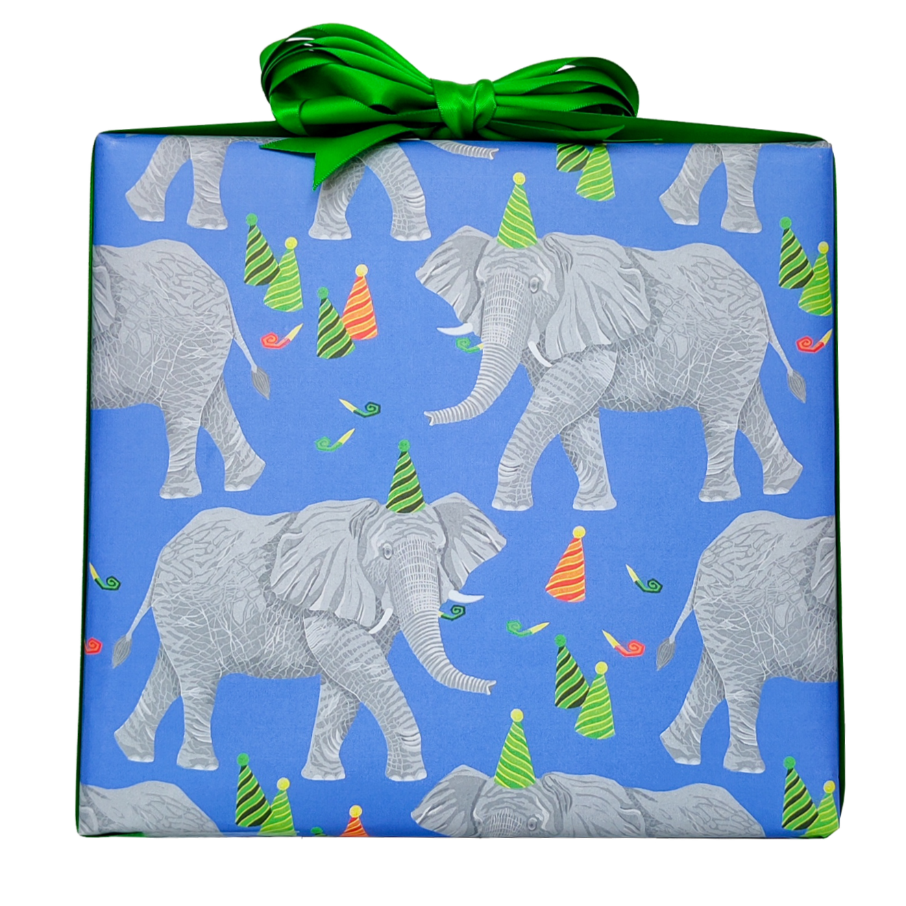 Party Elephant Wrapping Paper