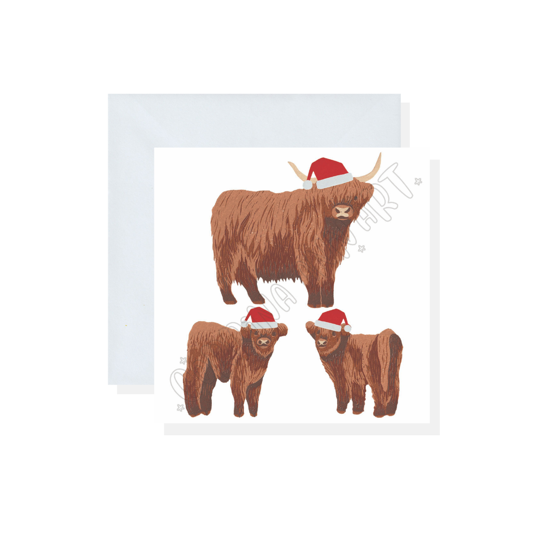 Christmas Highland Cow Family card.png