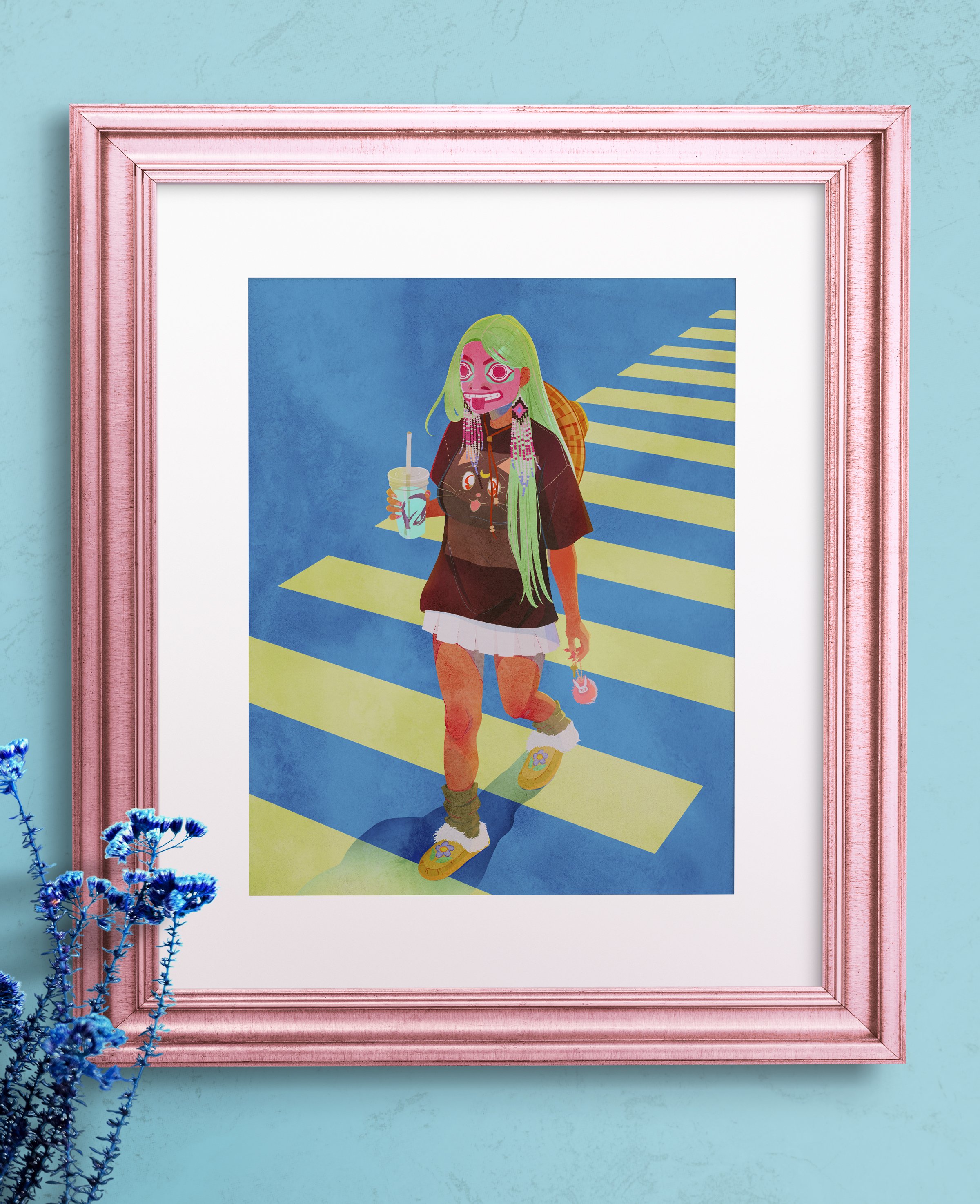 NEW! "Heatwave" by Kelsey Mata Foote Art Print