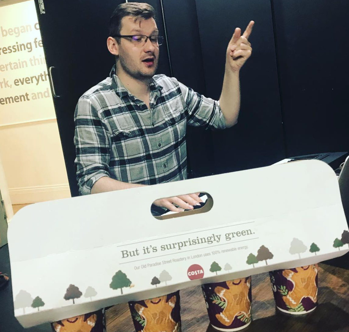 A Caffeinated Scott, is a Happy Scott
