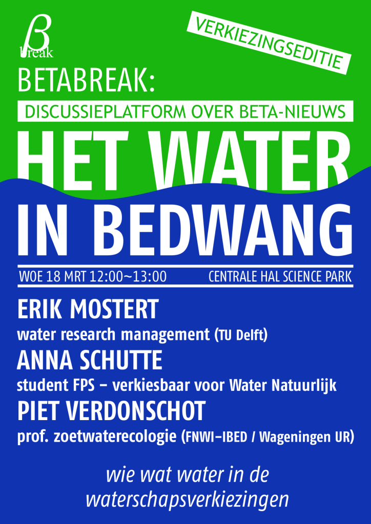 Het water in bedwang