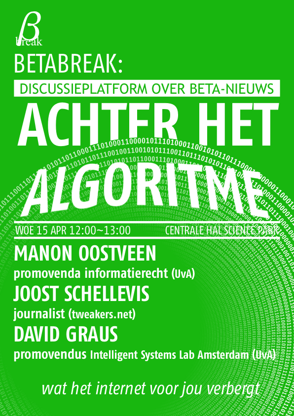 Achter het algoritme