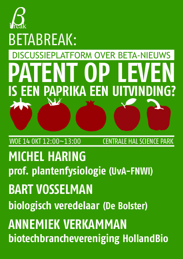 Patent op leven