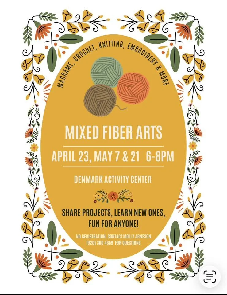 Mixed Fiber Arts Night 
