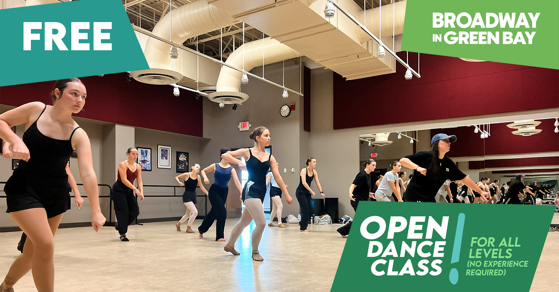 Open Broadway Dance Class