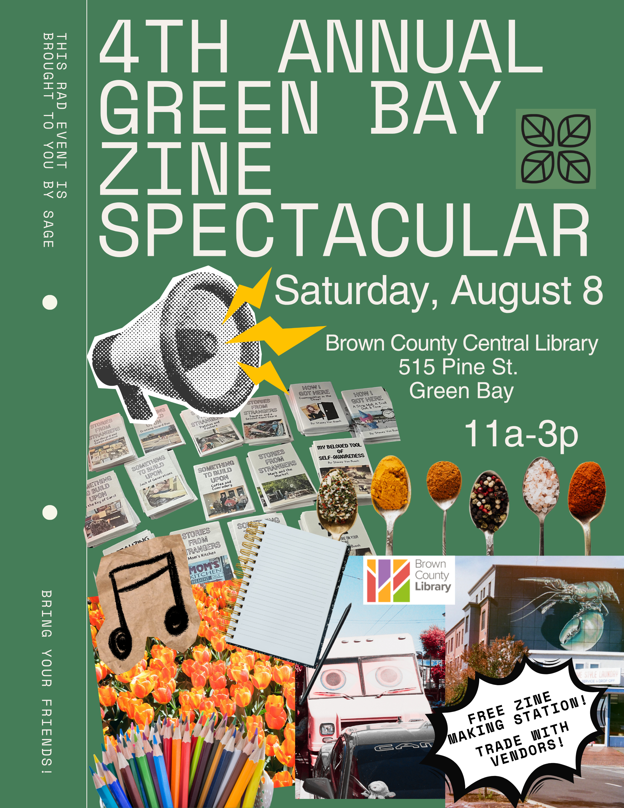 4th Annual Green Bay Zine Spectacular! 