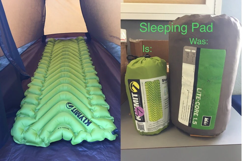 choosing a sleeping pad
