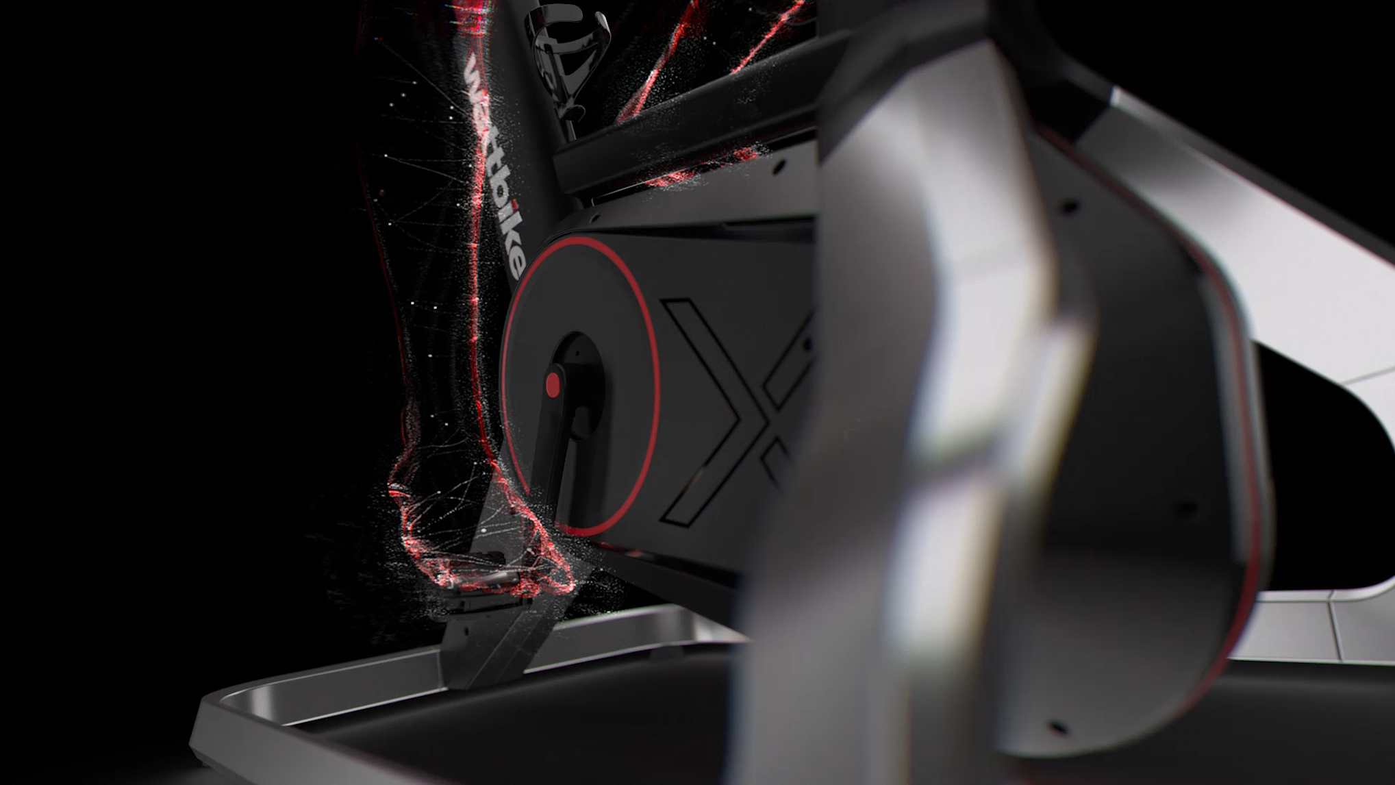 Close up of the character on the AtomX