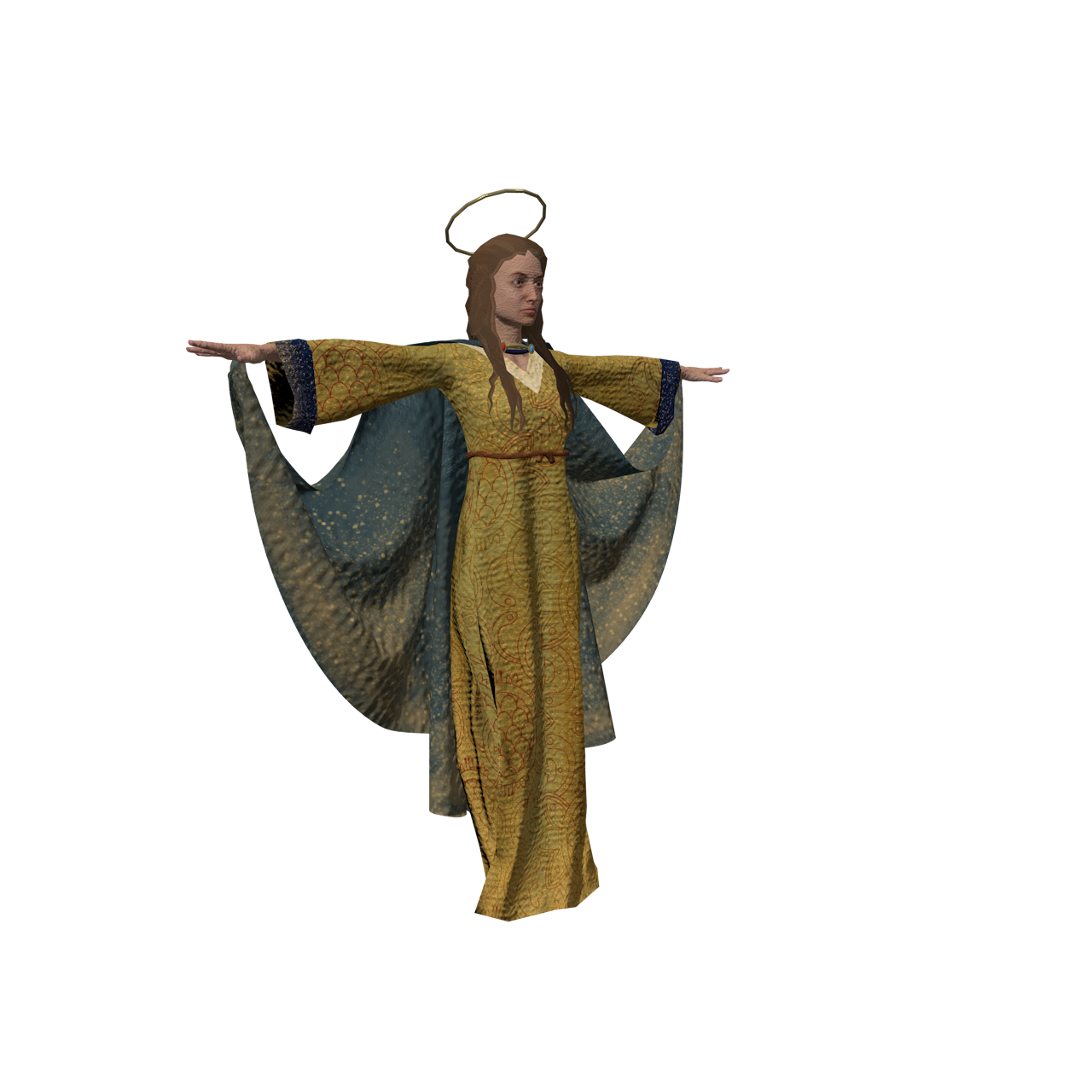 Medieval 3D AR character Mary-01.png