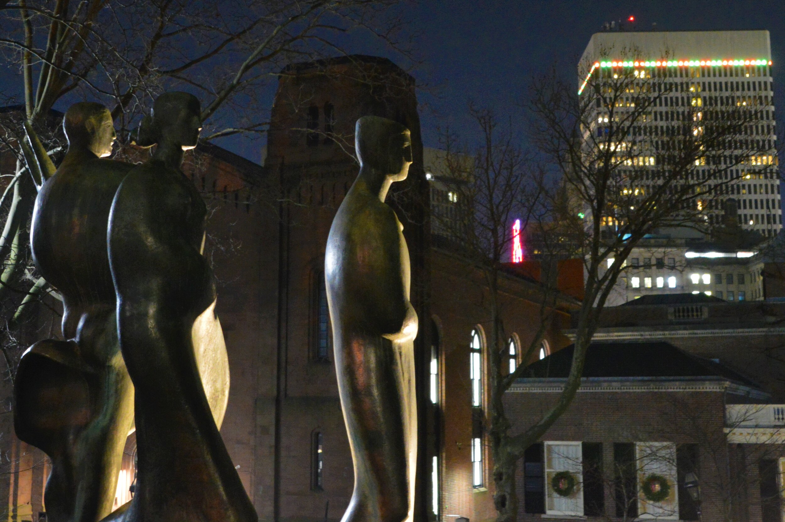 Providence, Rhode Island's "Orpheus Ascending" by Gilbert Alfred Franklin. Photo — Shai Afsai