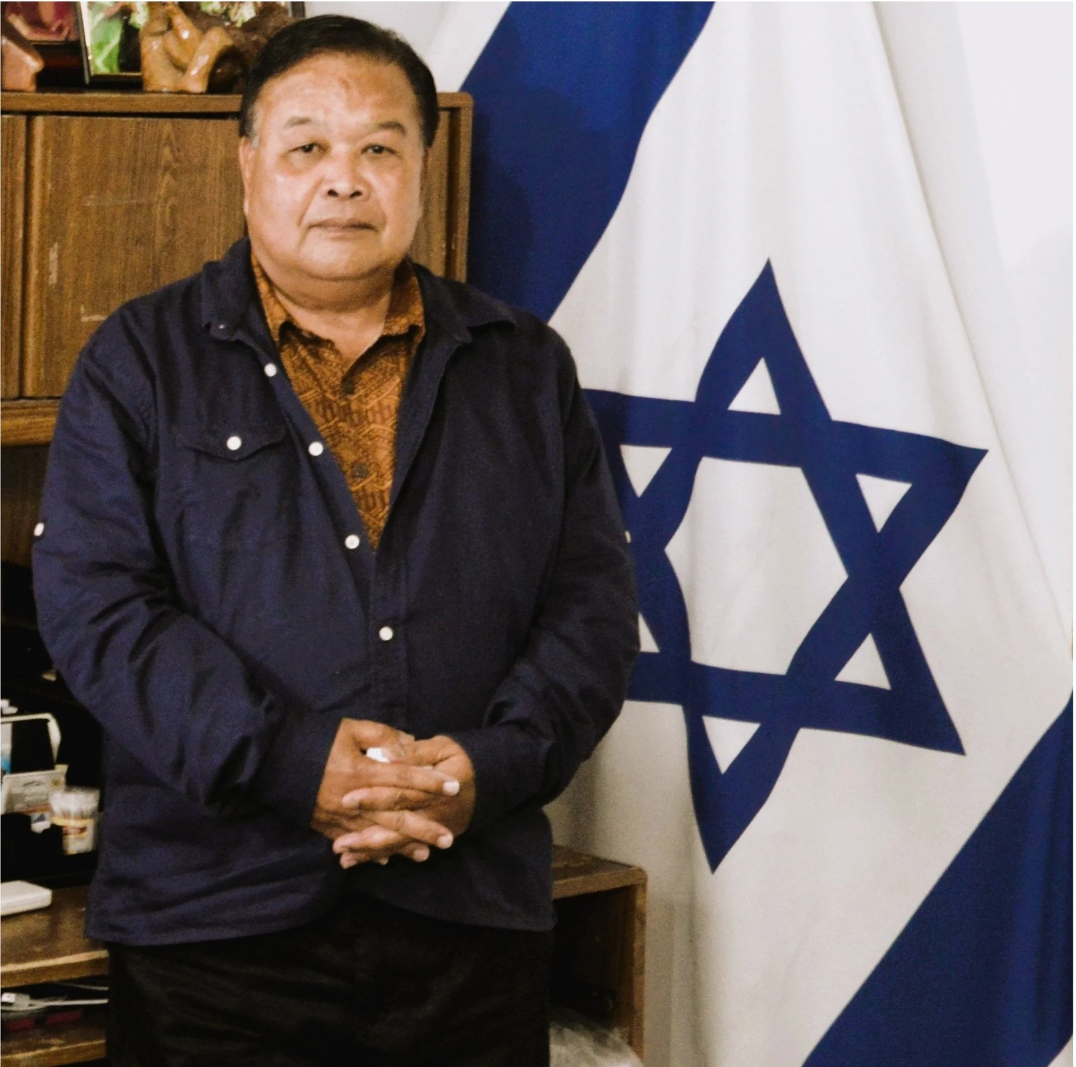 Governor Reed B. Oliver, Honorary Consul of the State of Israel in the Federated States of Micronesia. Photo — Shai Afsai