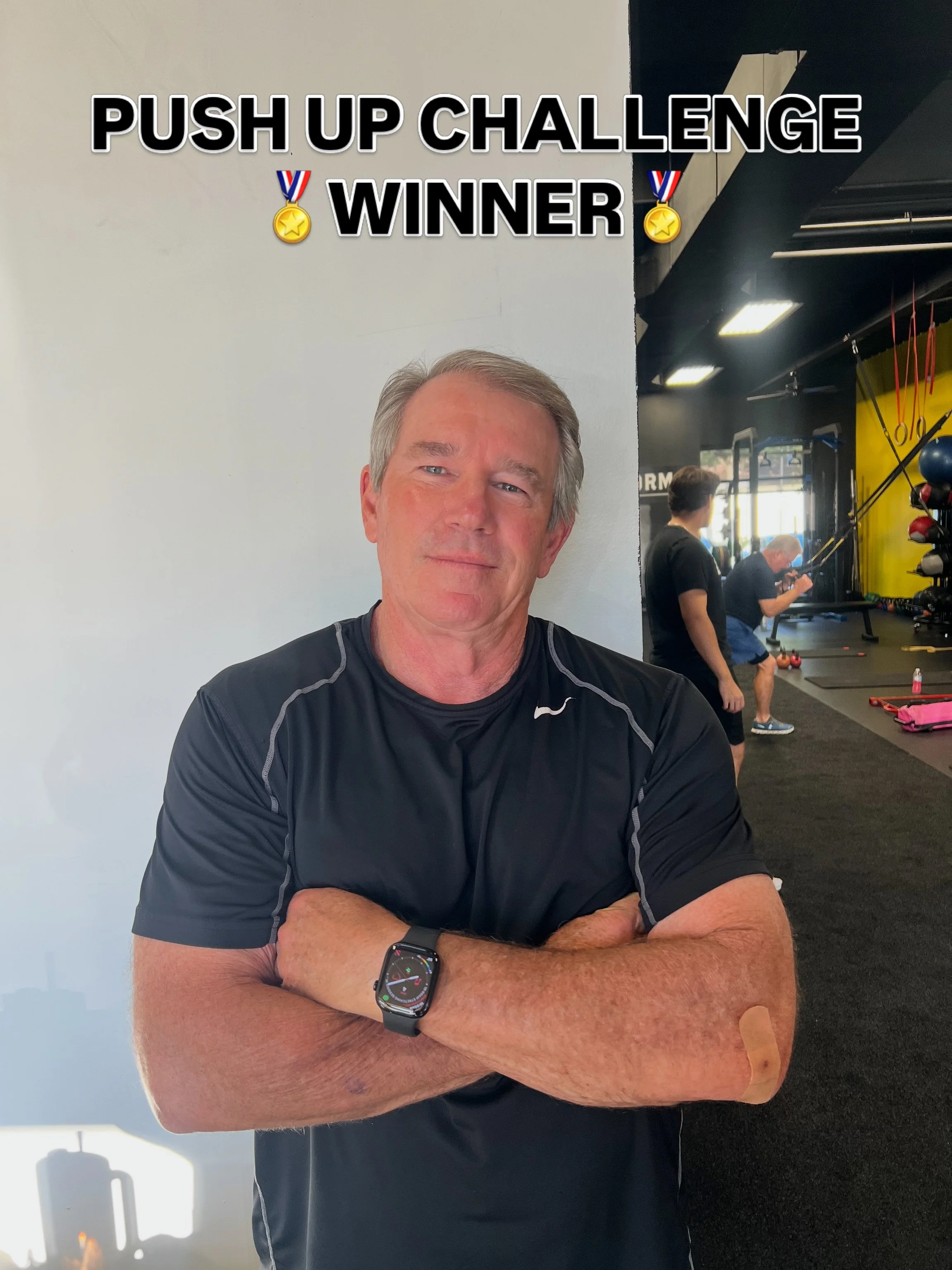 Jeff McCall wins by 71 reps 💪 Congratulations, Jeff!!!