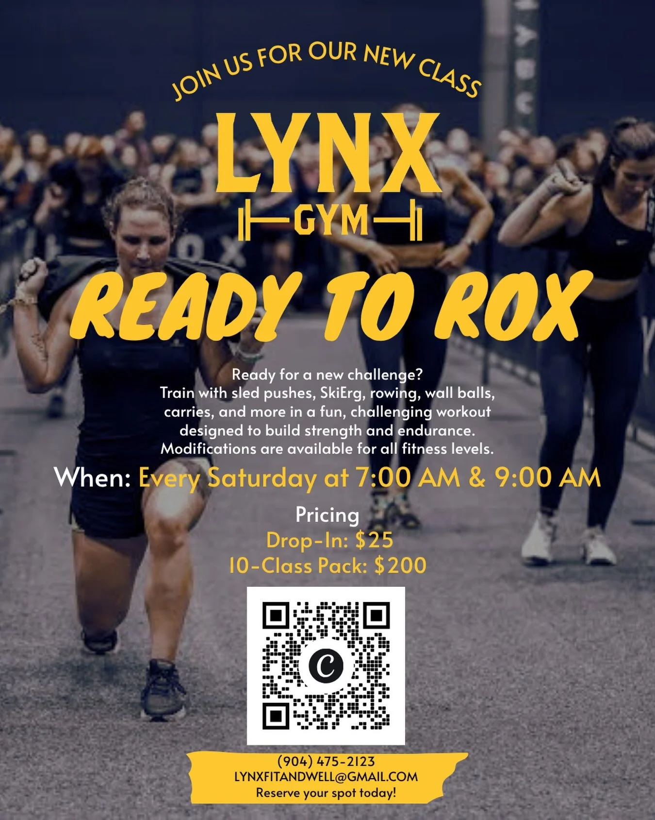 A second class added for Saturdays Ready to Rox!! Let&rsquo;s go!!💪