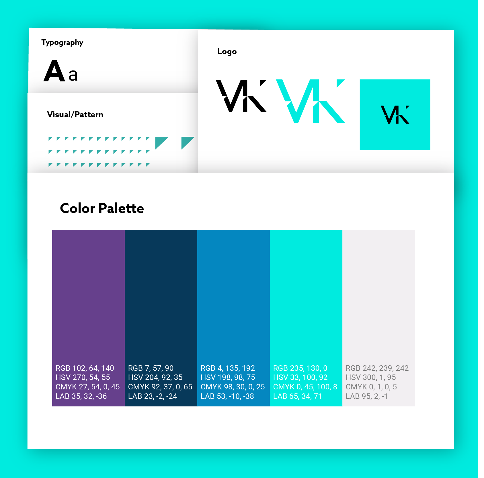 A set of brand identity tools for MK Consulting