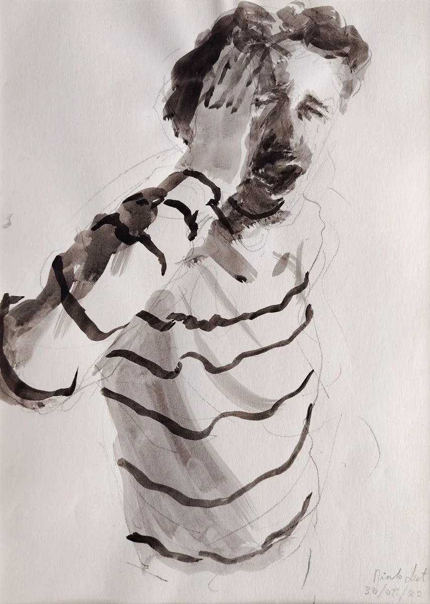 Auto-Retrato com Ligeira Dor de Cabeça