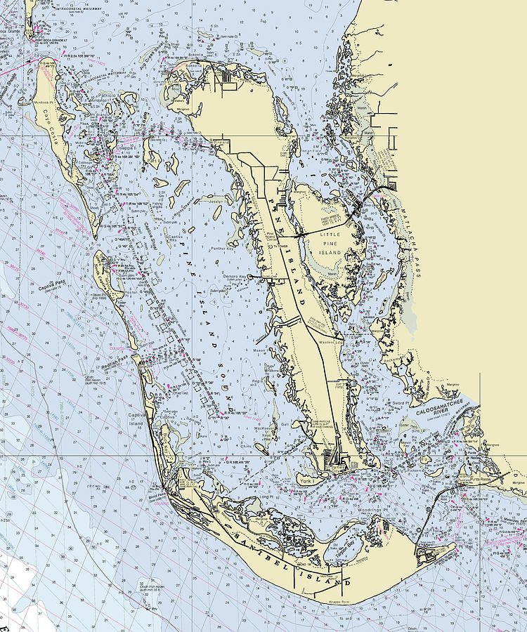 Vaca Key Navigation Chart Island Info — Tortuga Paradise: North Captiva Short-Term Rentals in a ...