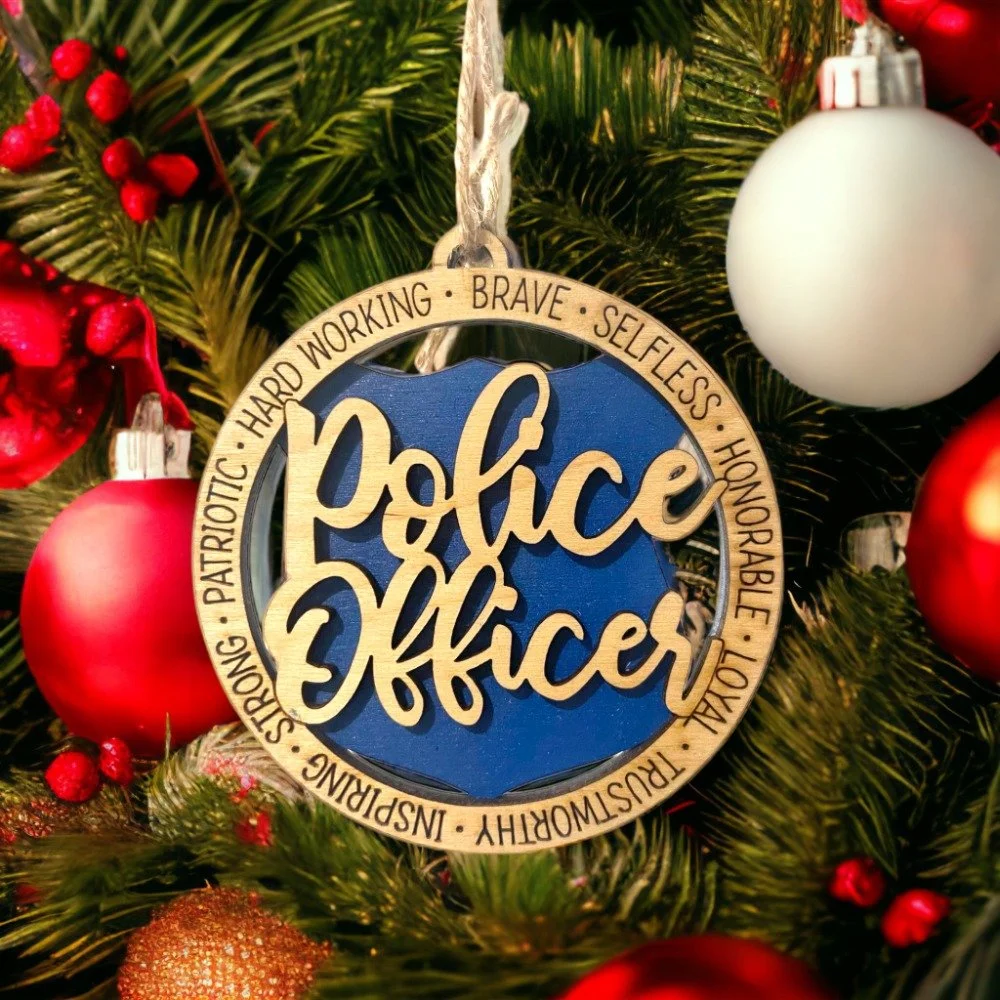 Police Officer Ornament