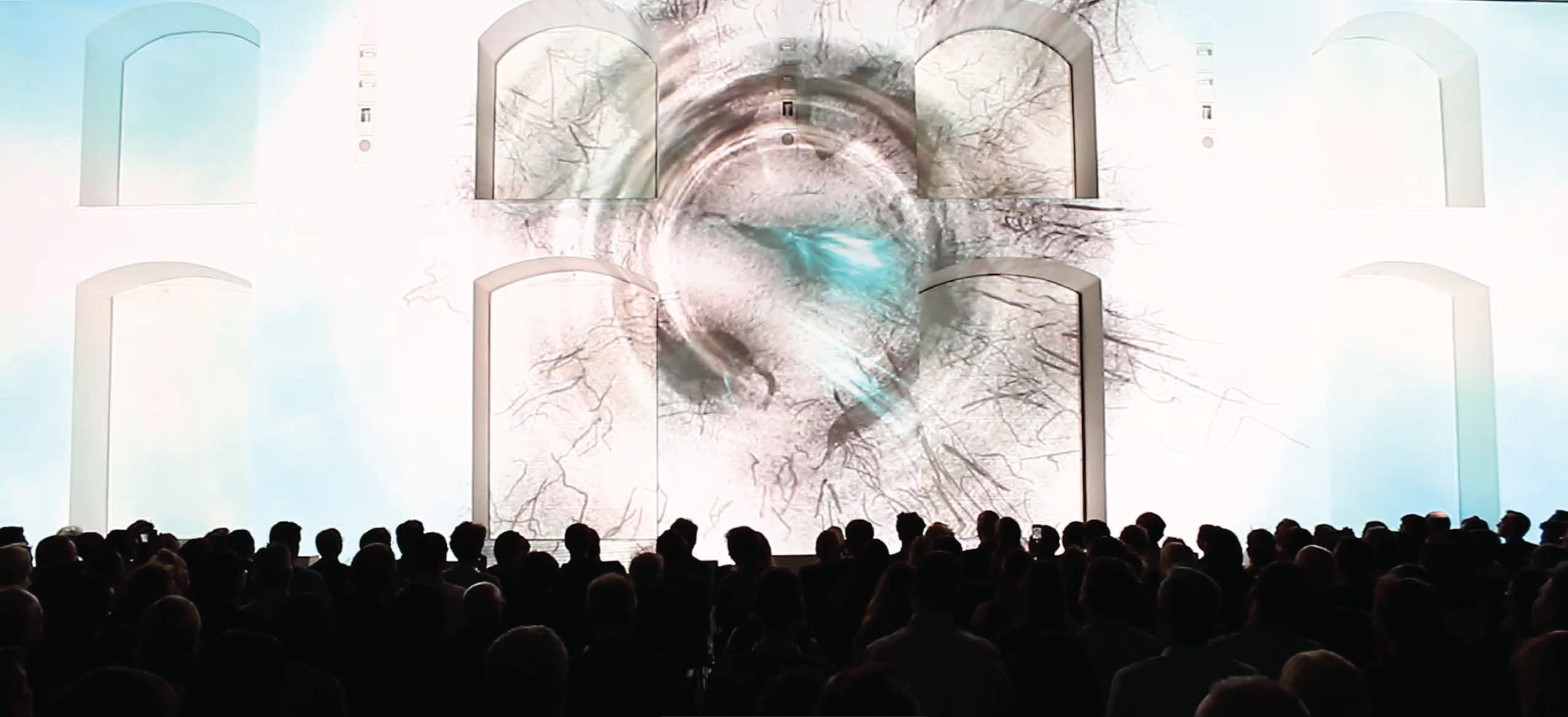 Projection Mapping at ESTRO congress in 2017