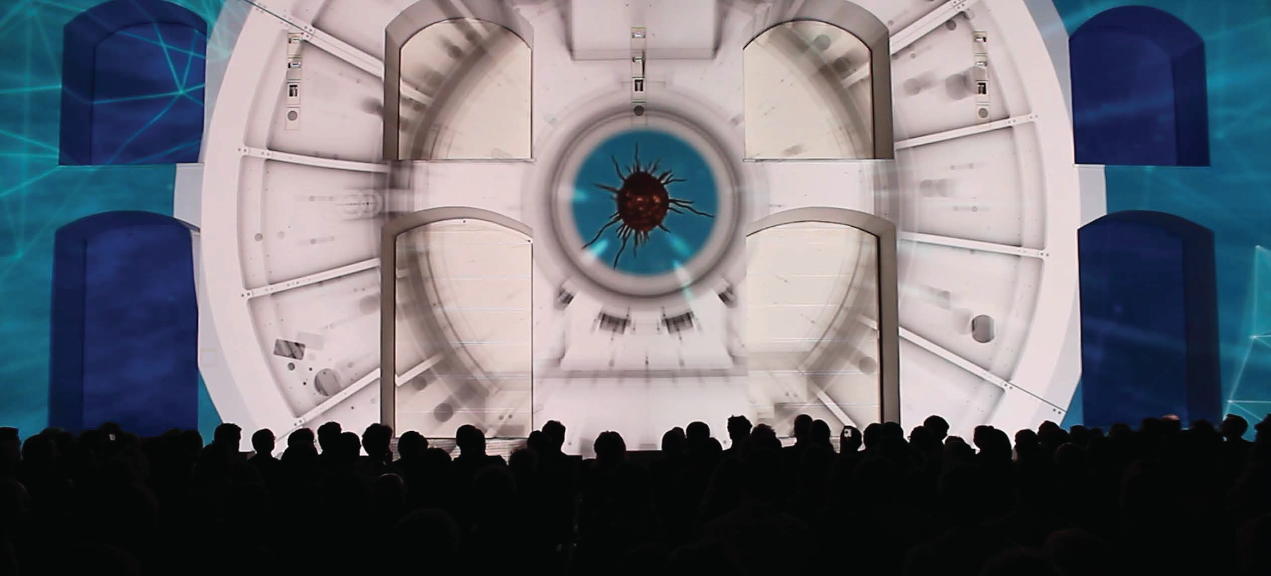 Projection Mapping at ESTRO congress in 2017