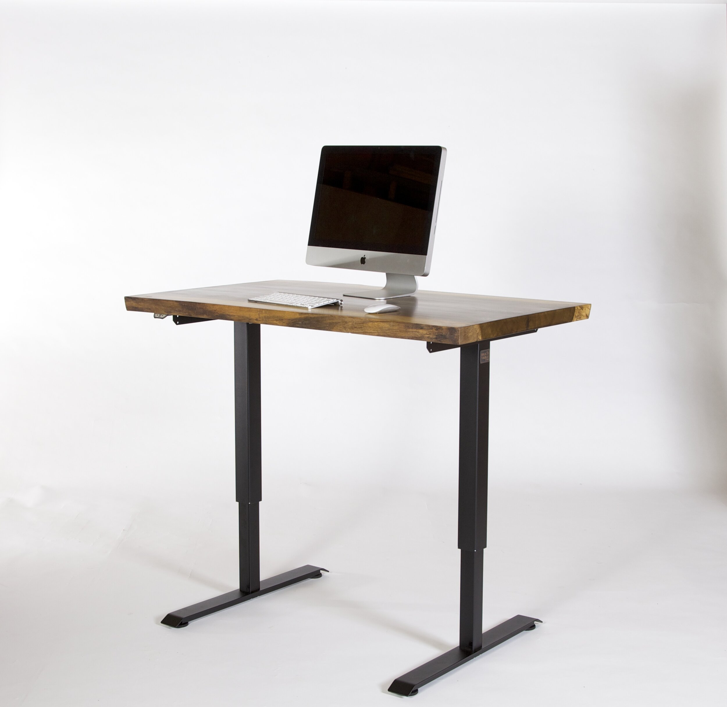 Adjustable Height Desk in poplar
