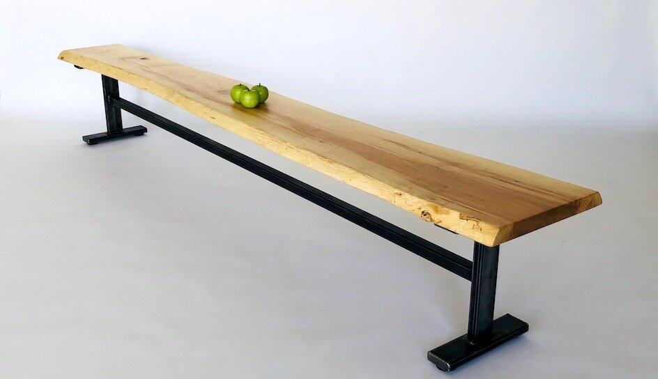 Maple Trestle Bench