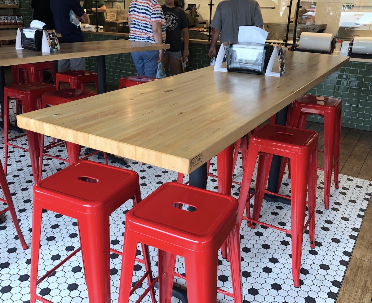 Maple Butcher-block Table