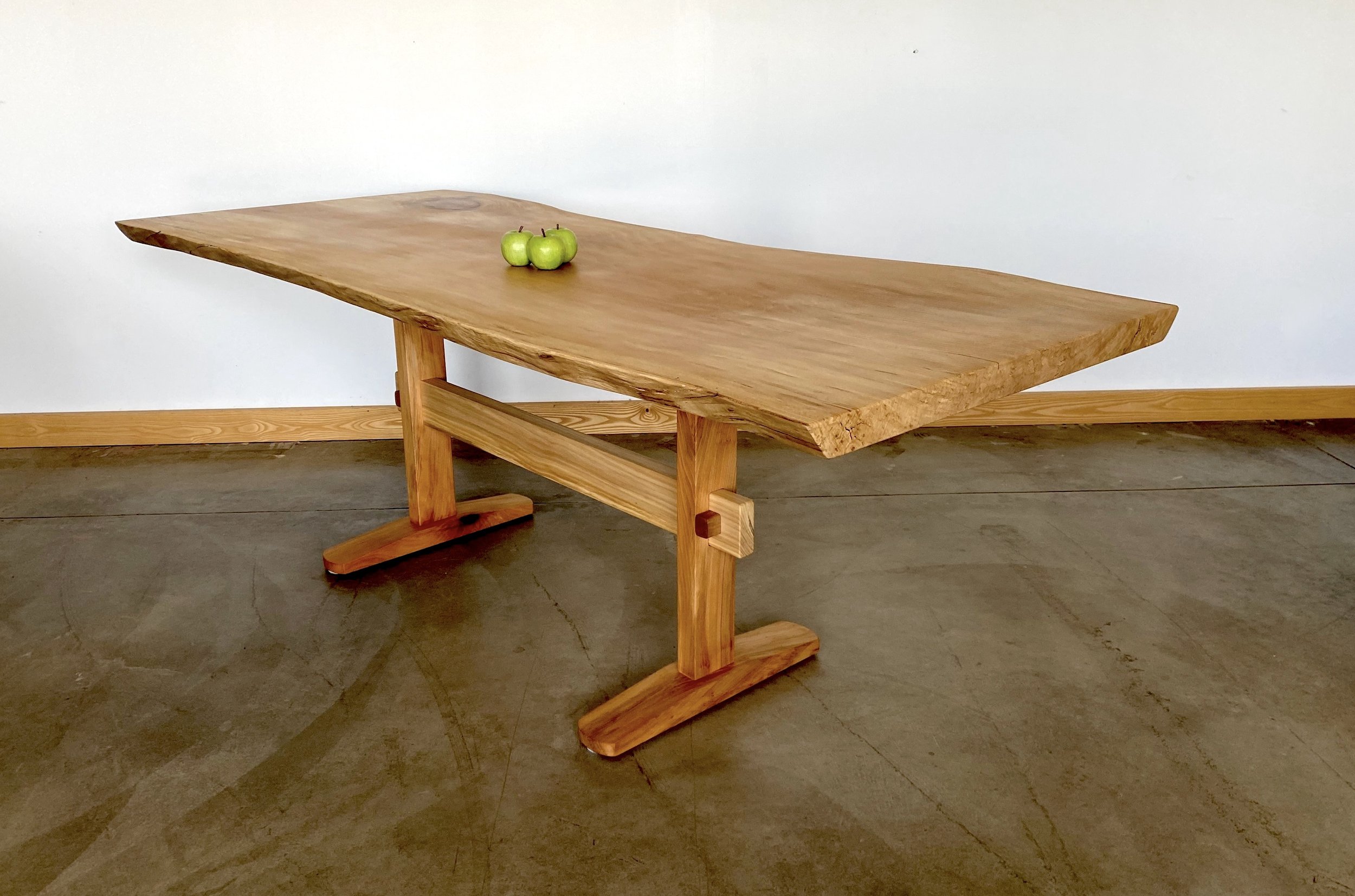 Live-edge Sycamore Table