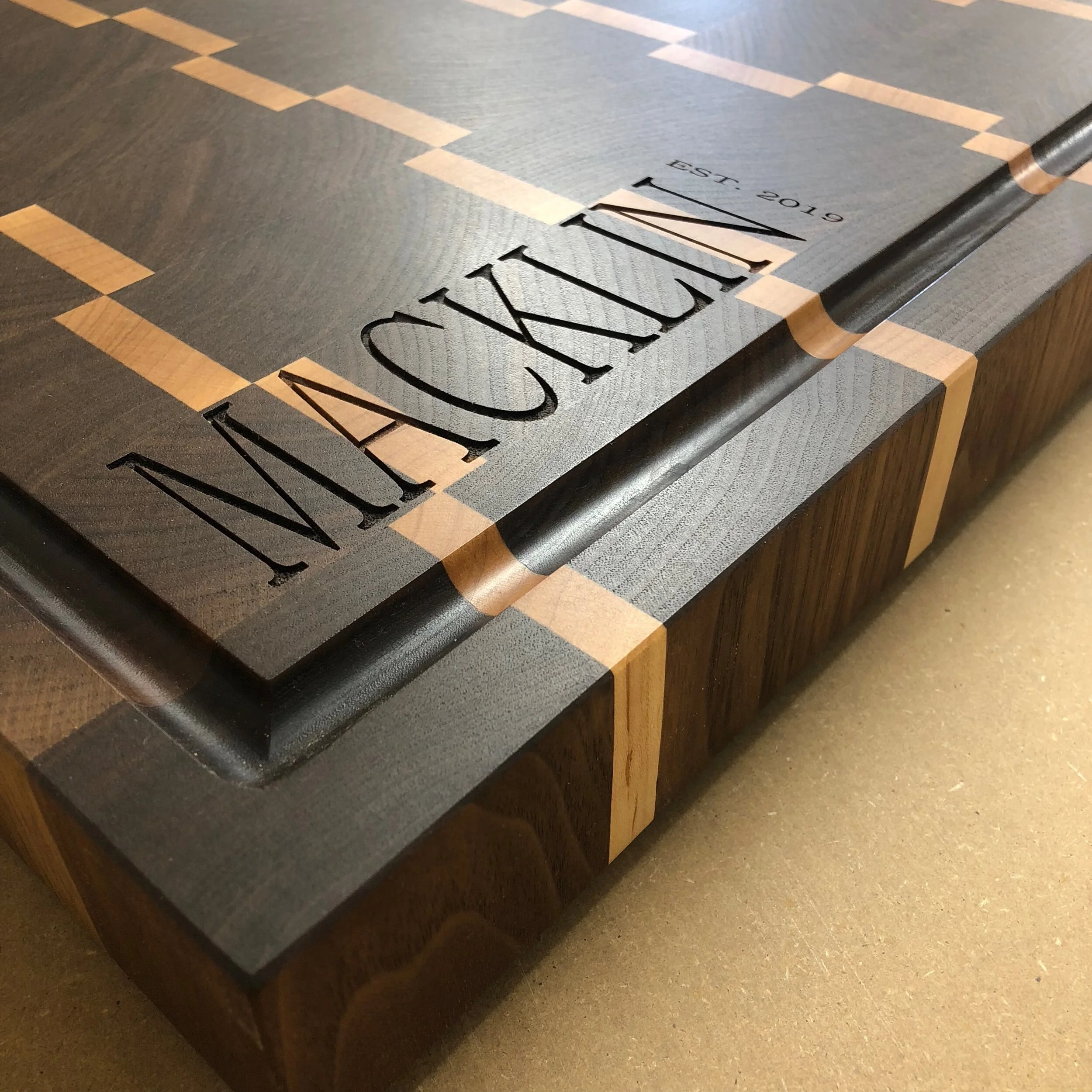 butcher block, cutting board, billyblock, BillyBlocks, Canadian made, charcuterie board, meat board, cheese board, engraver, laser engraver, photo etch, signage, custom sign, high quality, unique art, hand crafted, custom furniture, timeless, custom 