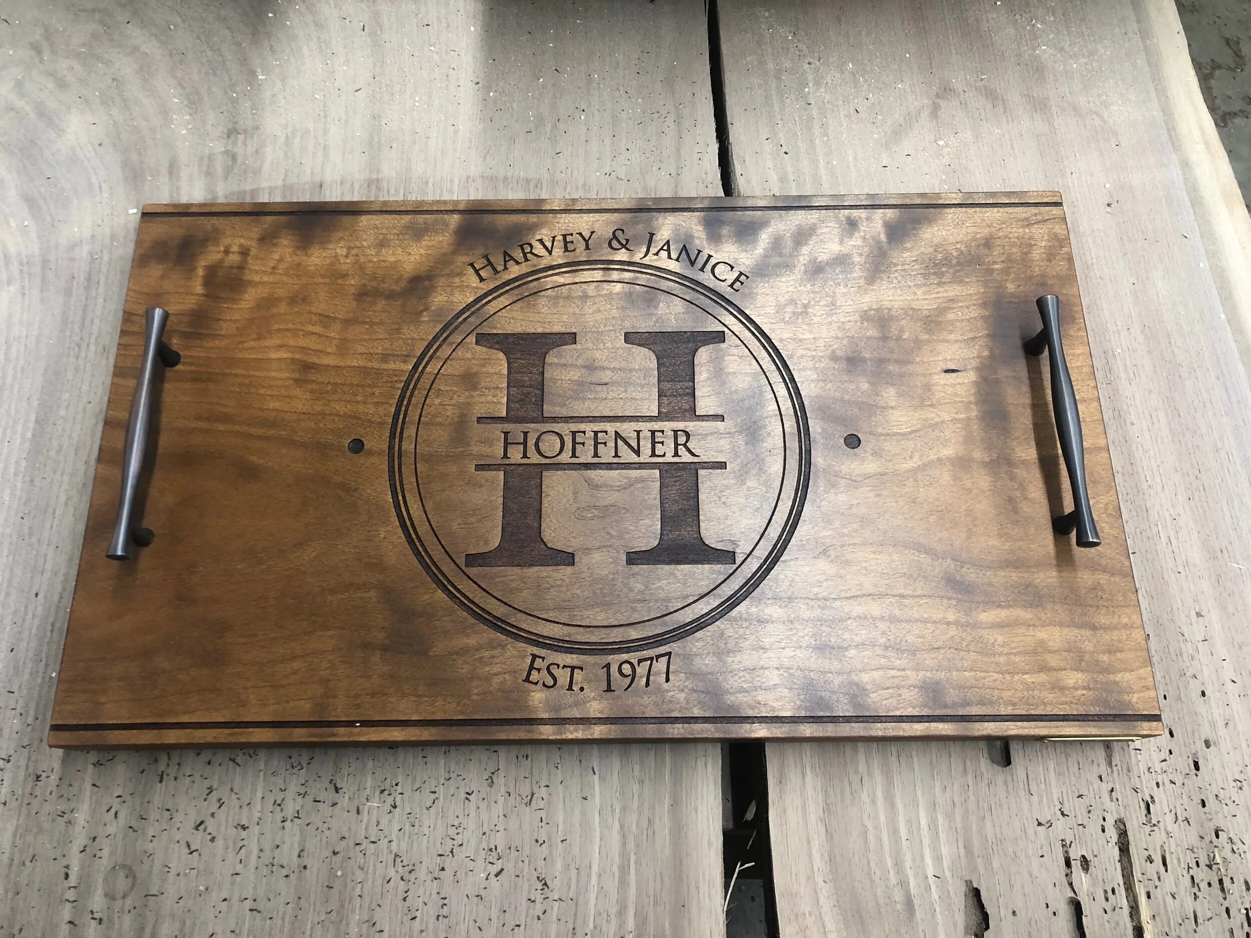 butcher block, cutting board, billyblock, BillyBlocks, Canadian made, charcuterie board, meat board, cheese board, engraver, laser engraver, photo etch, signage, custom sign, high quality, unique art, hand crafted, custom furniture, timeless, custom 