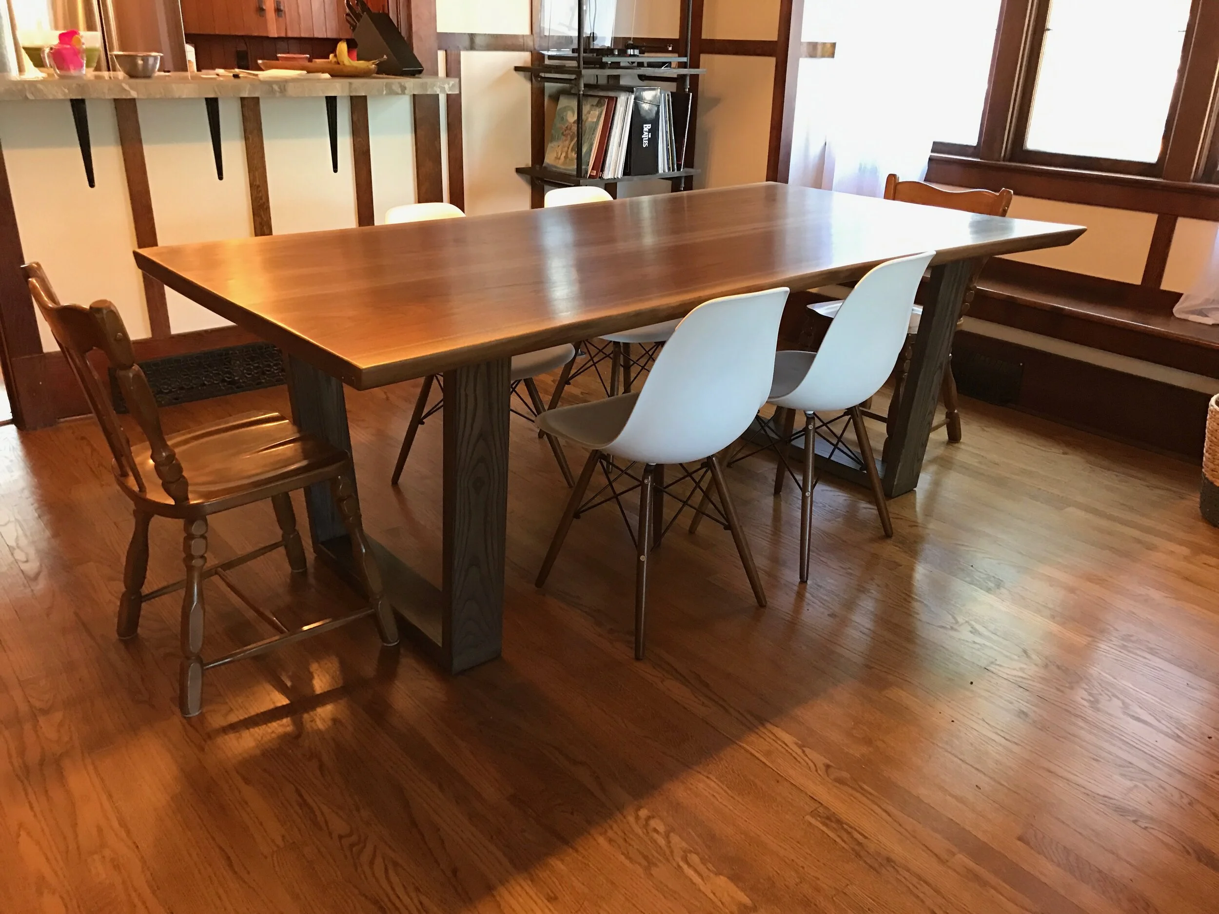 BillyBlocks, Canadian made, high quality, unique table, conference table, high end, kitchen table, live edge table, hand crafted, custom furniture, timeless, custom woodwork, solid wood, art