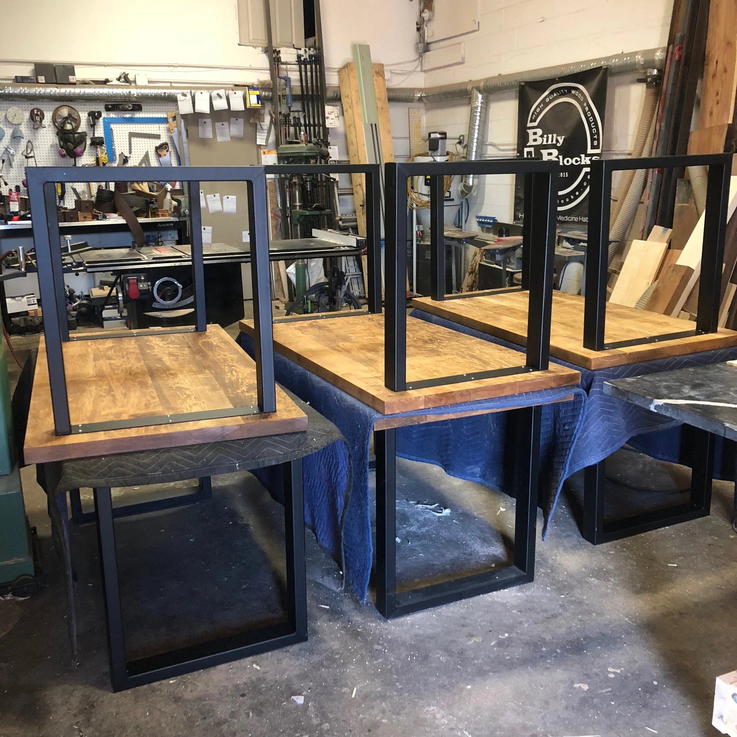 BillyBlocks, Canadian made, high quality, unique table, conference table, high end, kitchen table, live edge table, hand crafted, custom furniture, timeless, custom woodwork, solid wood, art