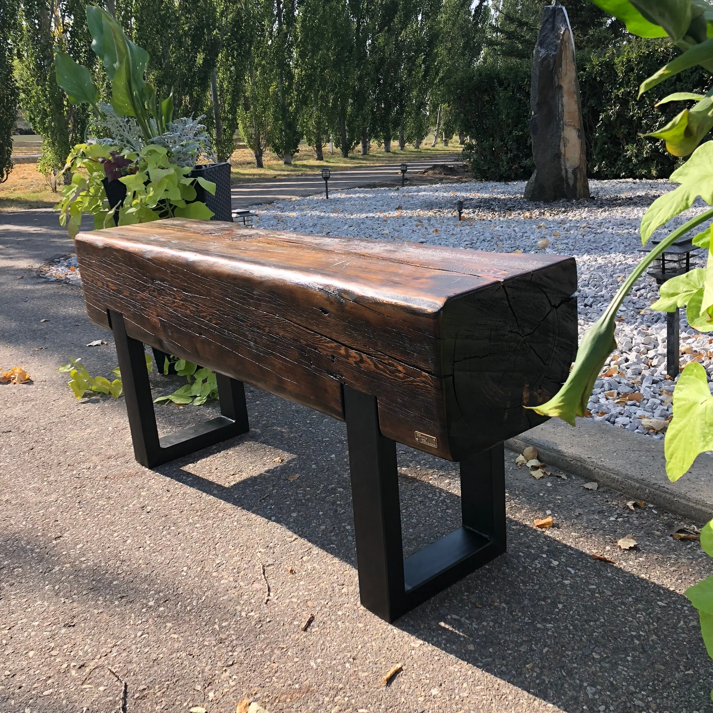 BillyBlocks, Canadian made, solid bench, wood bench, high quality, unique table, conference table, high end, kitchen table, live edge table, hand crafted, custom furniture, timeless, custom woodwork, solid wood, art