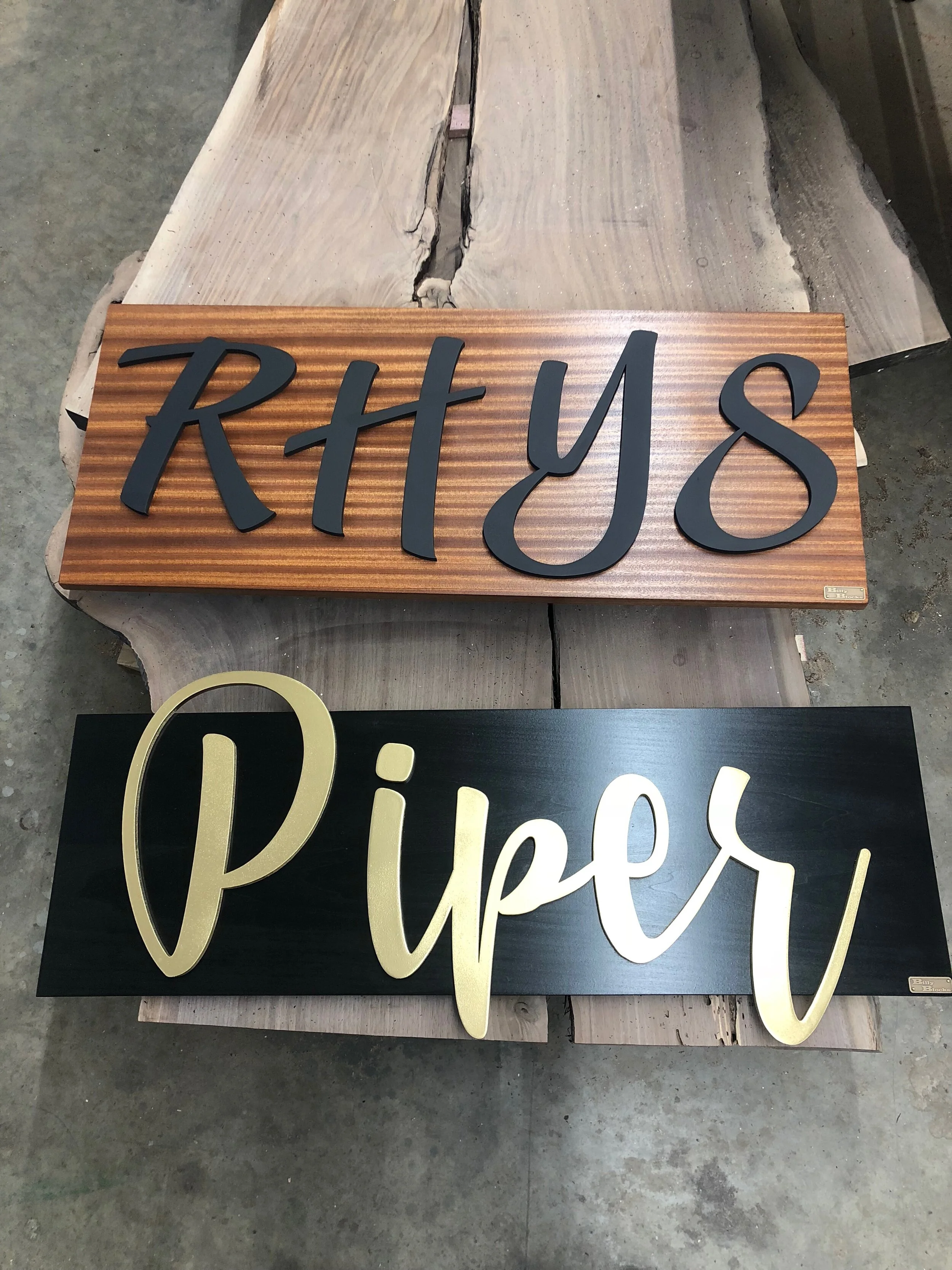 nursery name, kids name, room decoration, BillyBlocks, Canadian made, engraver, laser engraver, photo etch, signage, custom sign, high quality, unique art, hand crafted, custom furniture, timeless, custom woodwork, solid wood, art