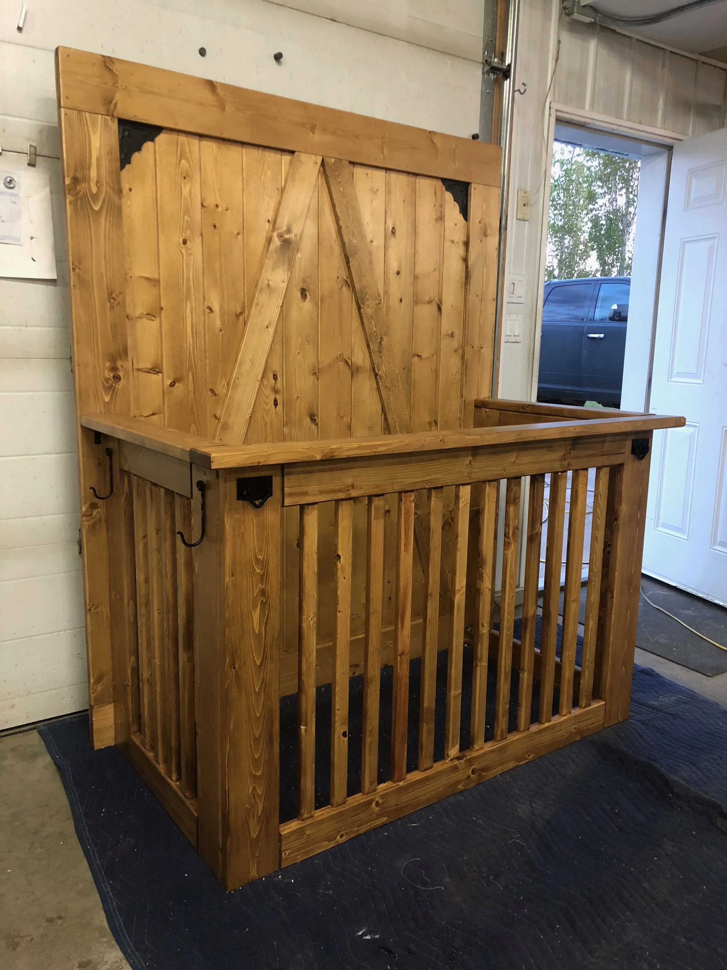 baby crib, rustic crib, BillyBlocks, engraver, laser engraver, photo etch, signage, custom sign, high quality, unique art, hand crafted, custom furniture, timeless, custom woodwork, solid wood, art