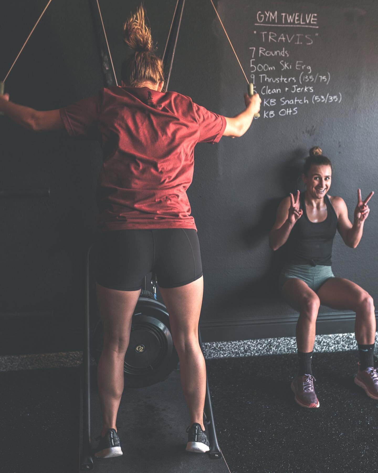 Kicking off this week with all the smiles and a side of sweat. Tell someone you love them today.