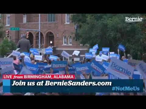 Bernie 2020 Rally in Birmingham, Alabama
