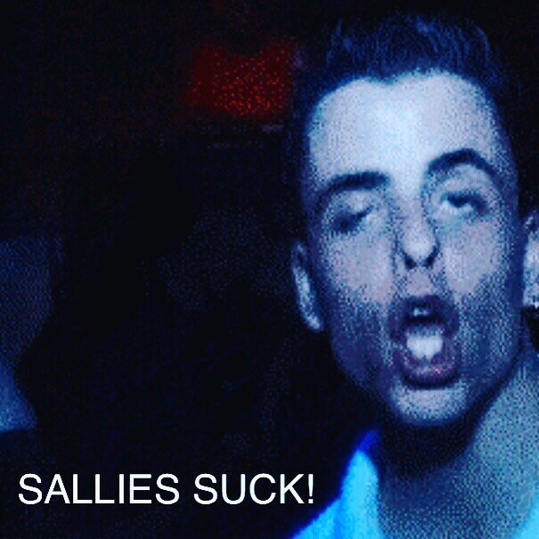 #sallies #thesallies #altpunk #punk #indierock #grindcore #softcore #feelgoodmusic #salliessuck