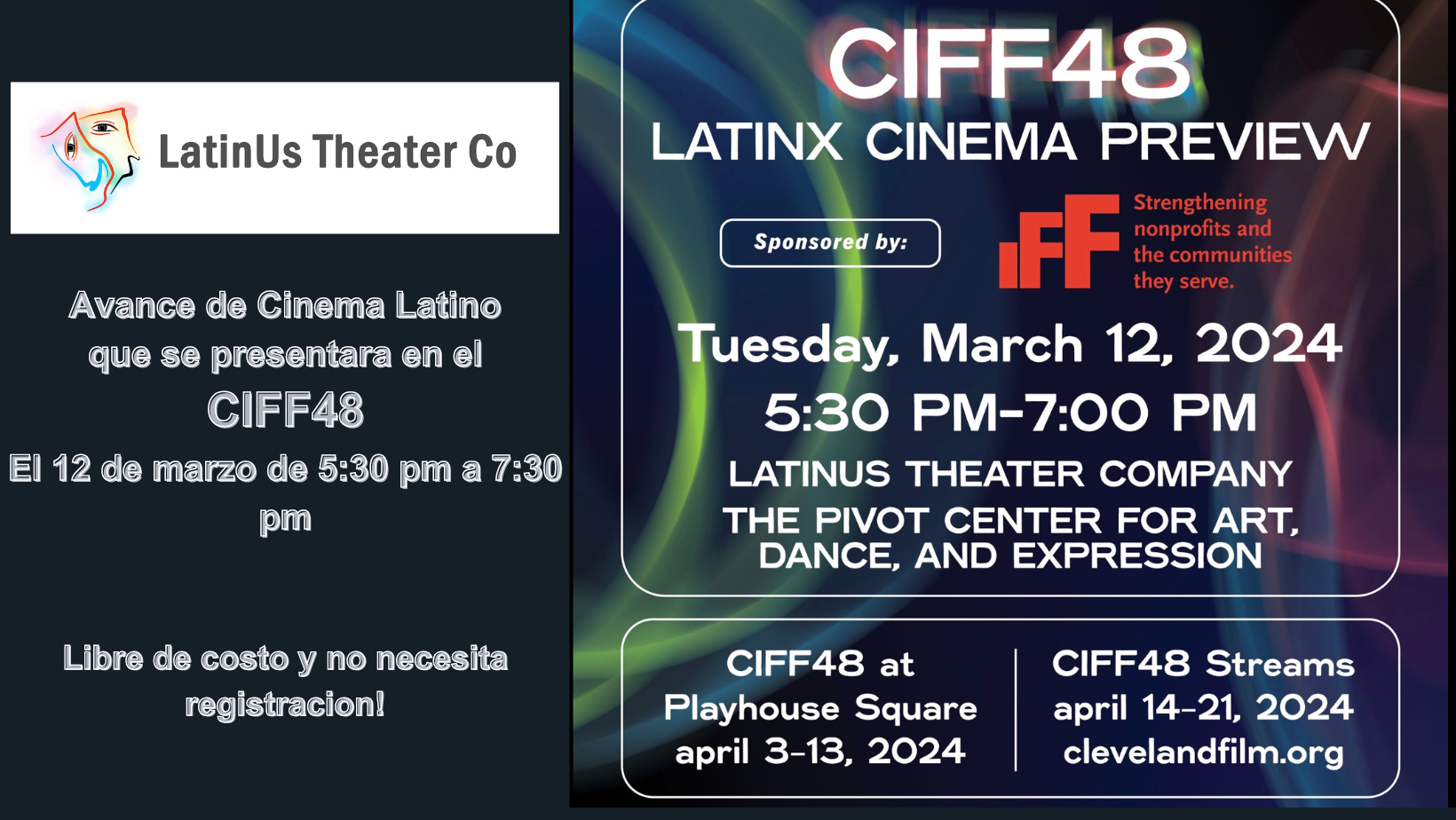 CIFF48 Latinx Cinema Preview @ LatinUs Theater