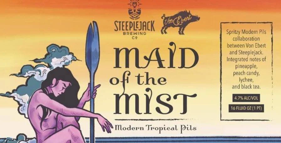 Von Ebert Brewing and Steeplejack Brewing Collaborate on Maid of the Mist Pilsner
