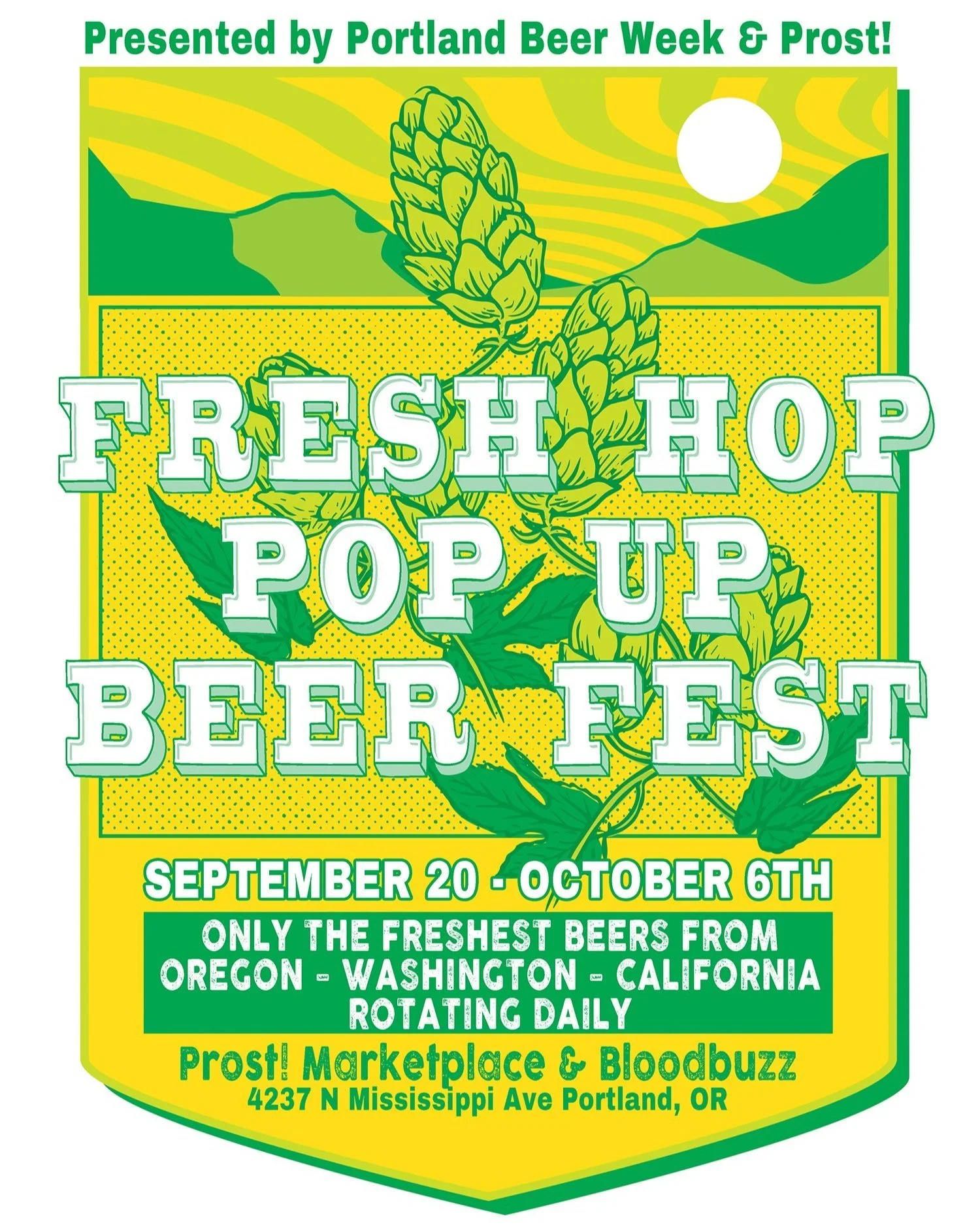 Fresh Hop Pop-Up Beer Fest takes over for 17-days
