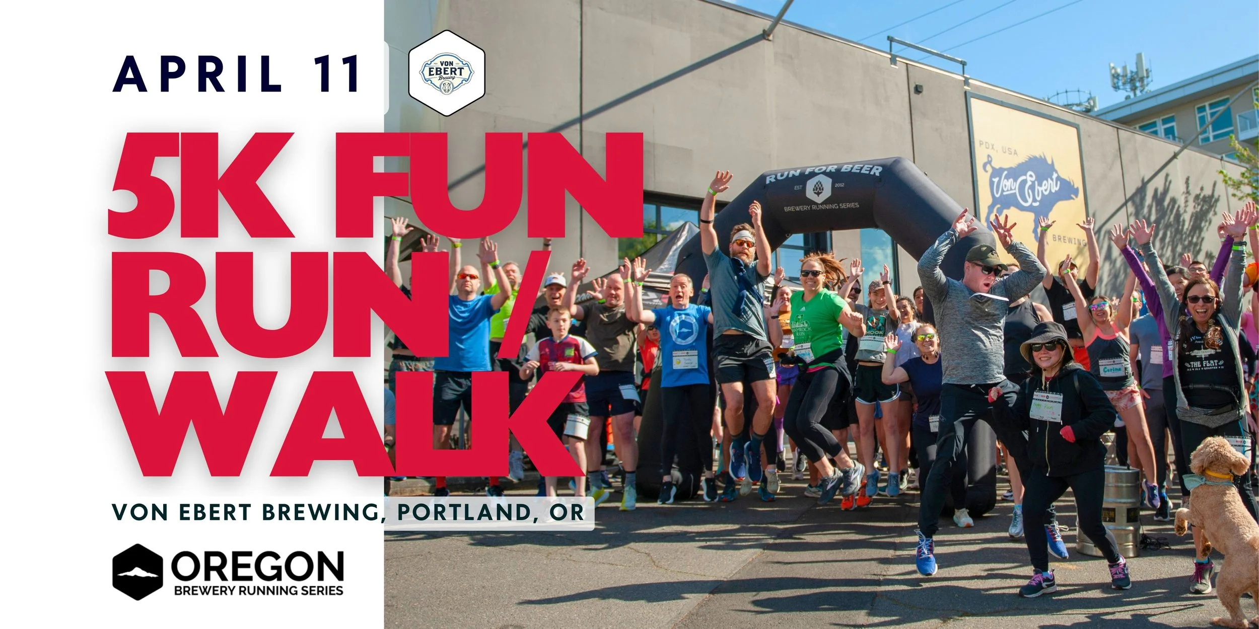 5k Beer Run - Von Ebert Brewing | 2026 OR Brewery Running Series