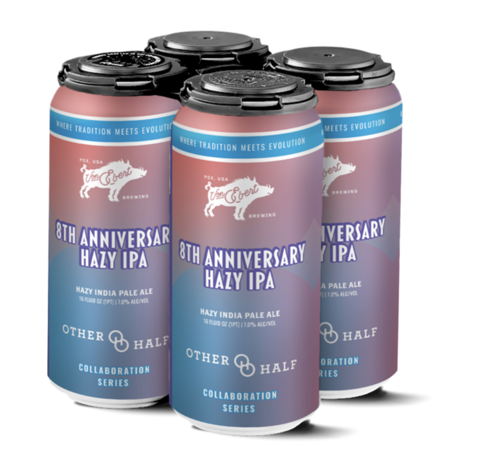 Von Ebert Brewing Celebrates 8th Anniversary with Two Collaboration Beers with Other Half Brewing