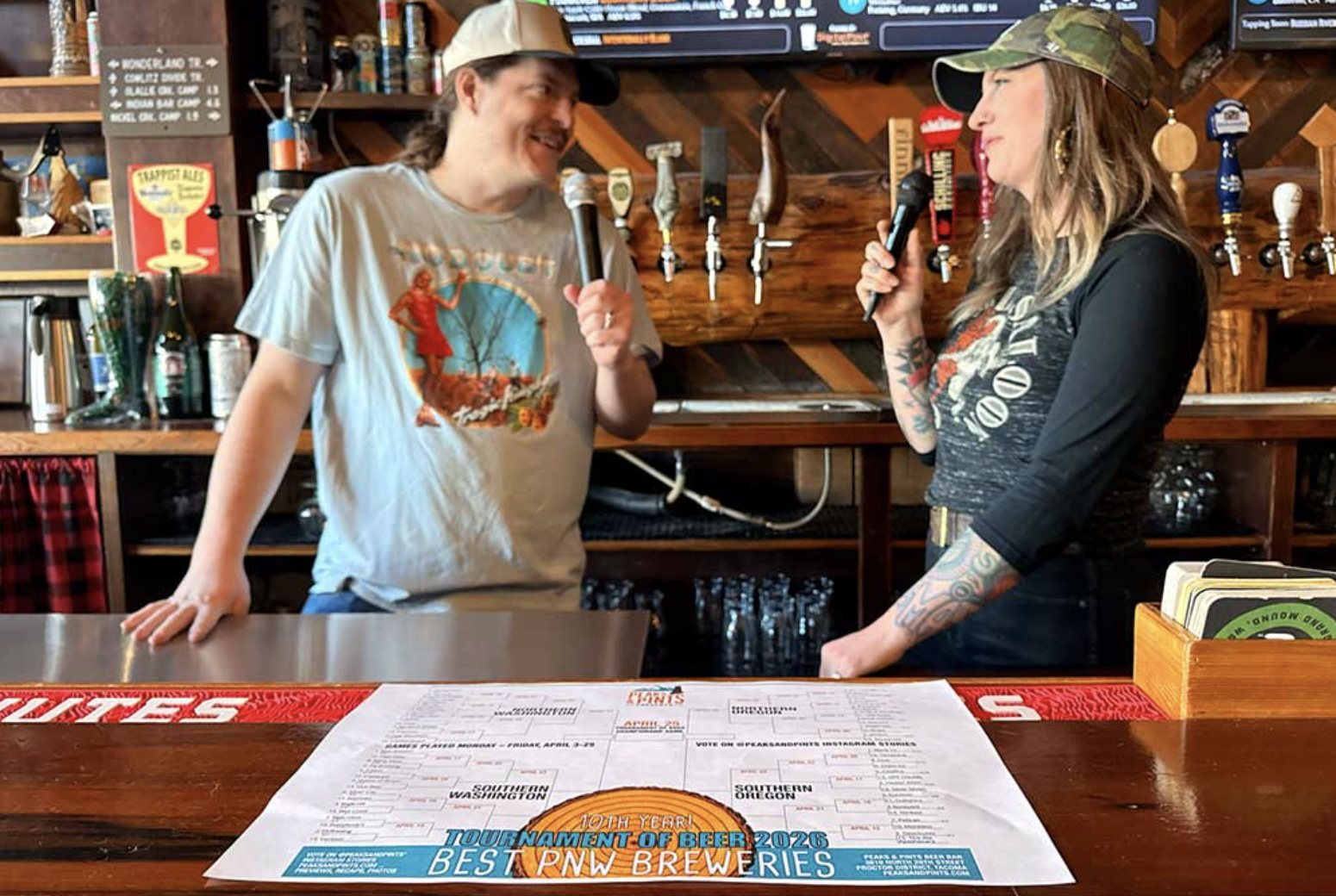 Peaks & Pints Tournament of Beer: Best PNW Breweries April 6